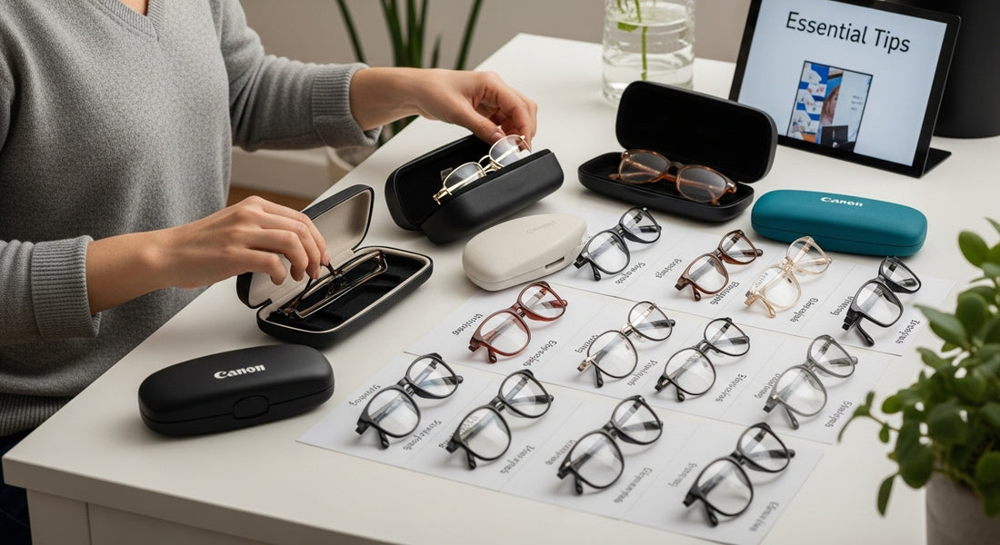 glasses storage tips