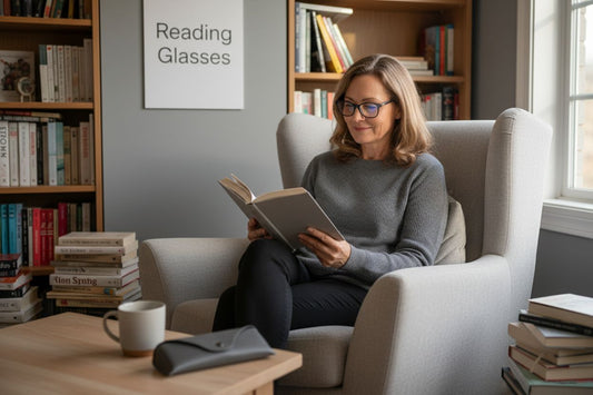 reading glasses lifestyle
