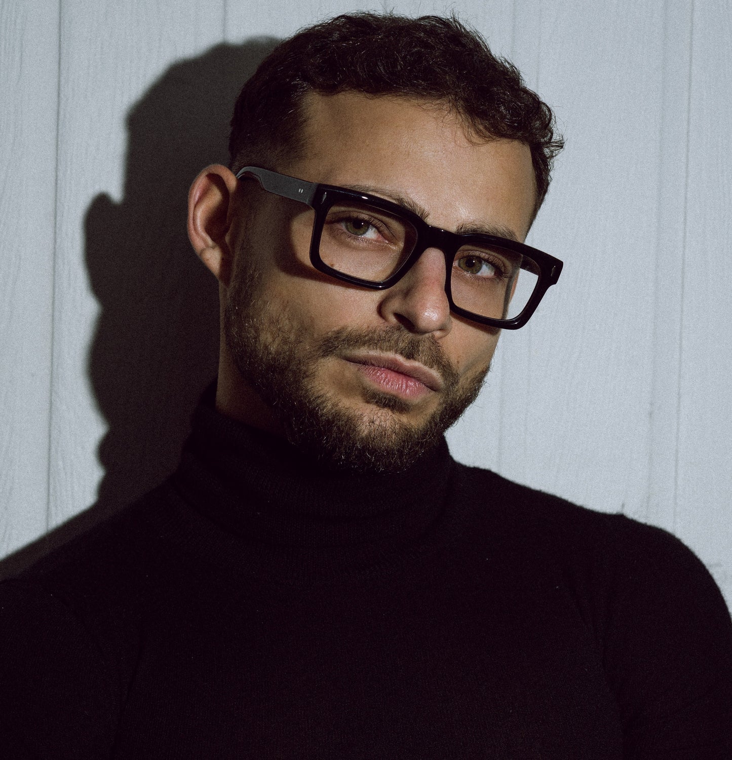 The Standards rectangle shaped frame cool reading glasses online Australia in black for men and women