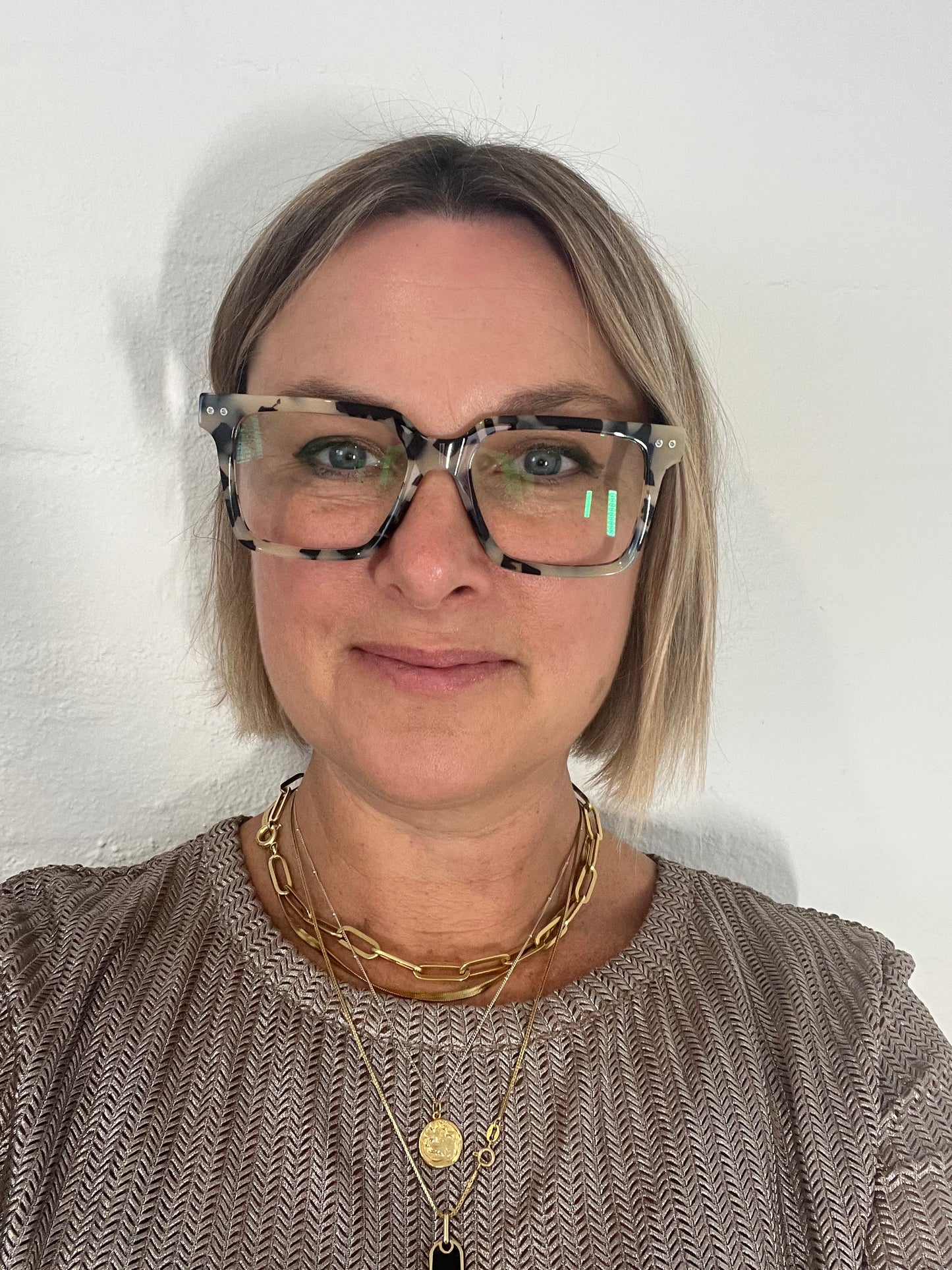 Black and ivory tortoiseshell square frame reading glasses for women Australia