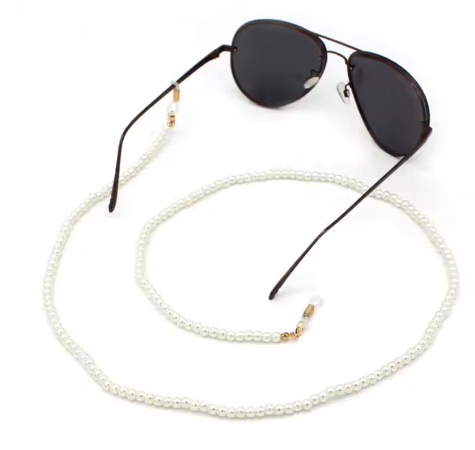 Pearl glasses chain accessory for glasses
