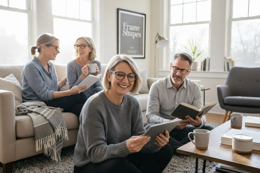 Understanding Reading Glasses Frame Shapes for Better Vision - ministry of sight