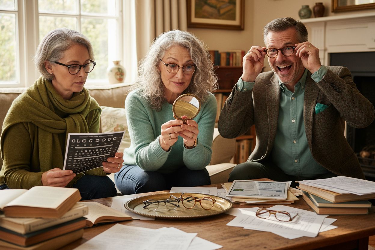 old fashioned reading glasses vintage frames