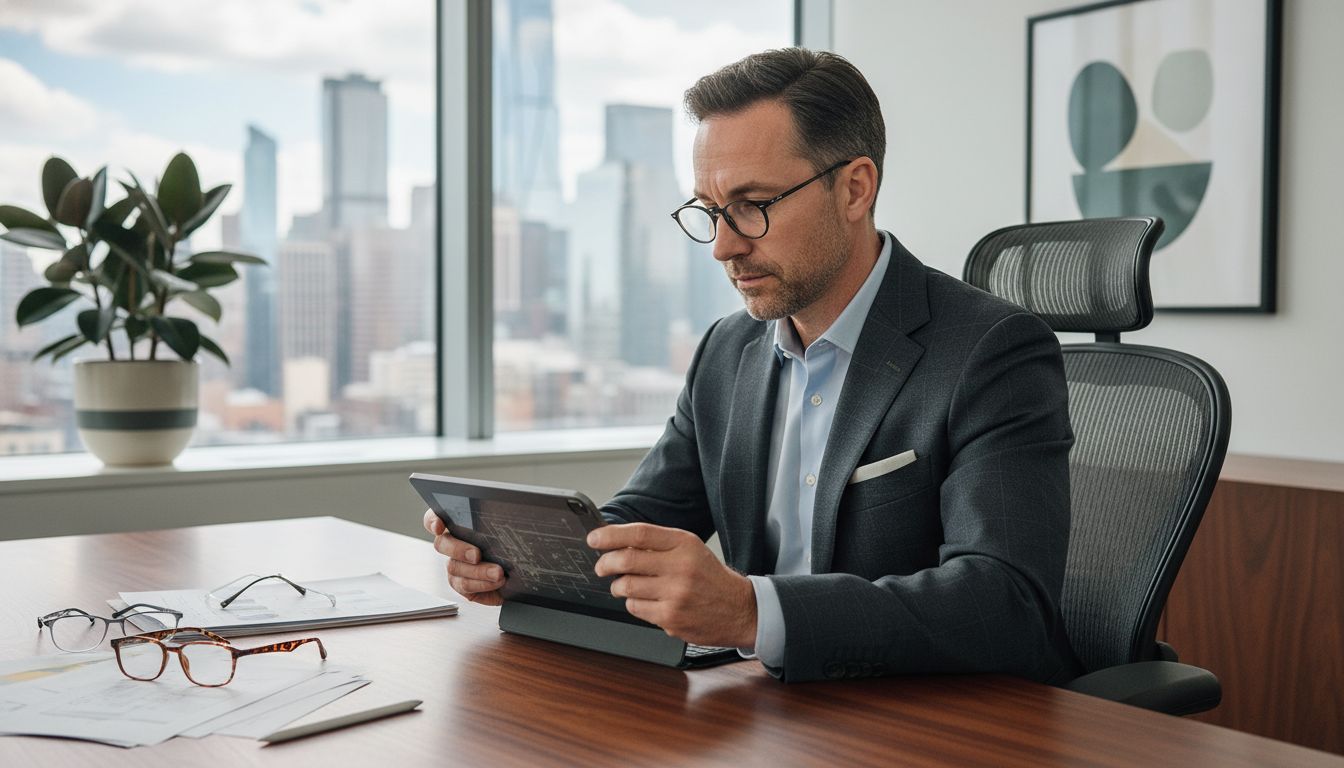 men reading glasses