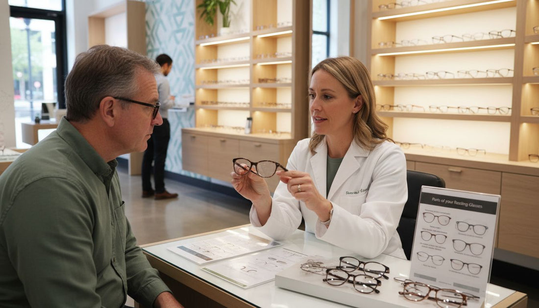 optician reading glasses