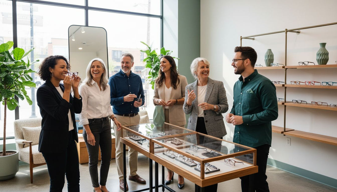 fashionable reading glasses