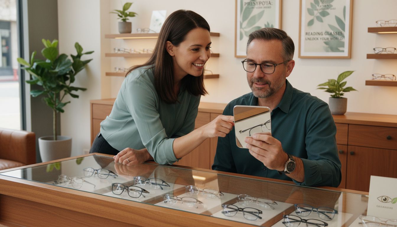 reading glasses selection