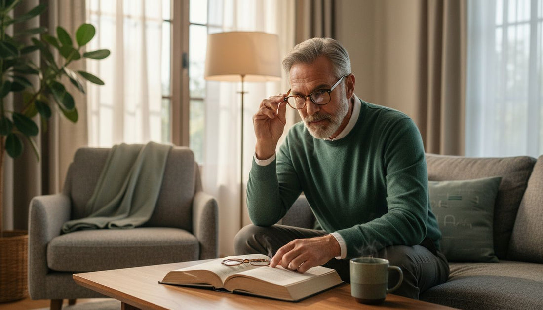 reading glasses for mature men hero header image