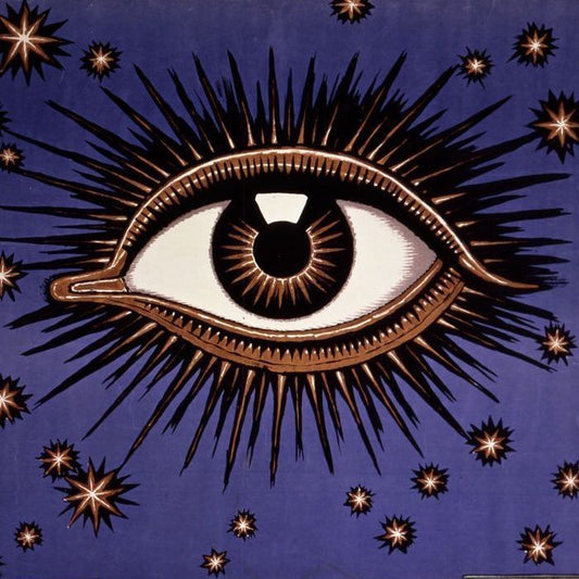 Zodiac eye and stars