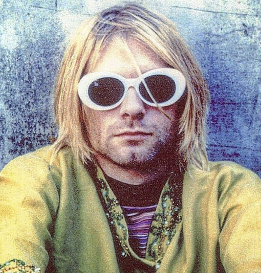 I Swore I’d Never Wear Reading Glasses. Then I Hit 45. Kurt Cobain in cool glasses.