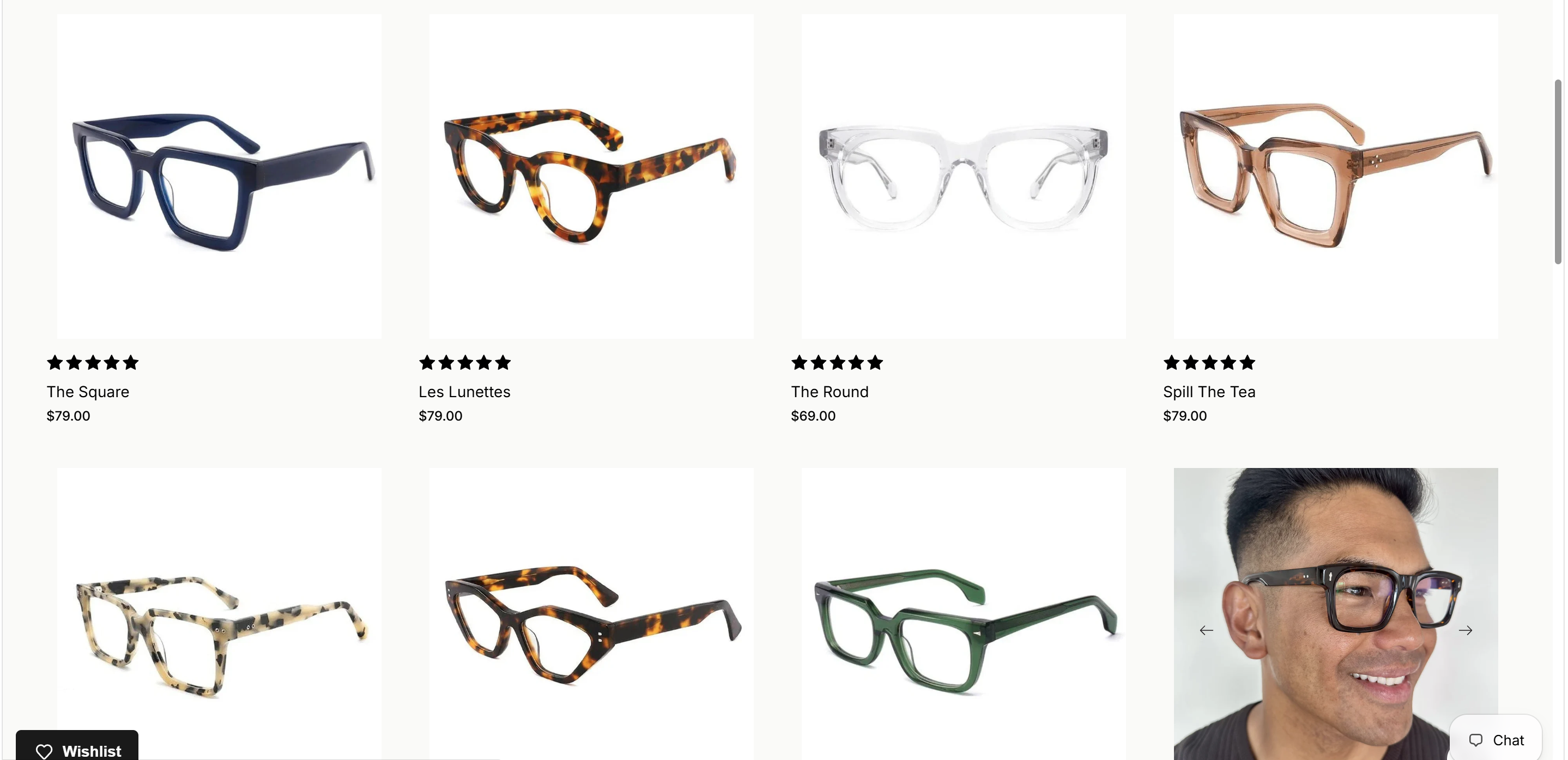 Reading glasses age chart for lens power