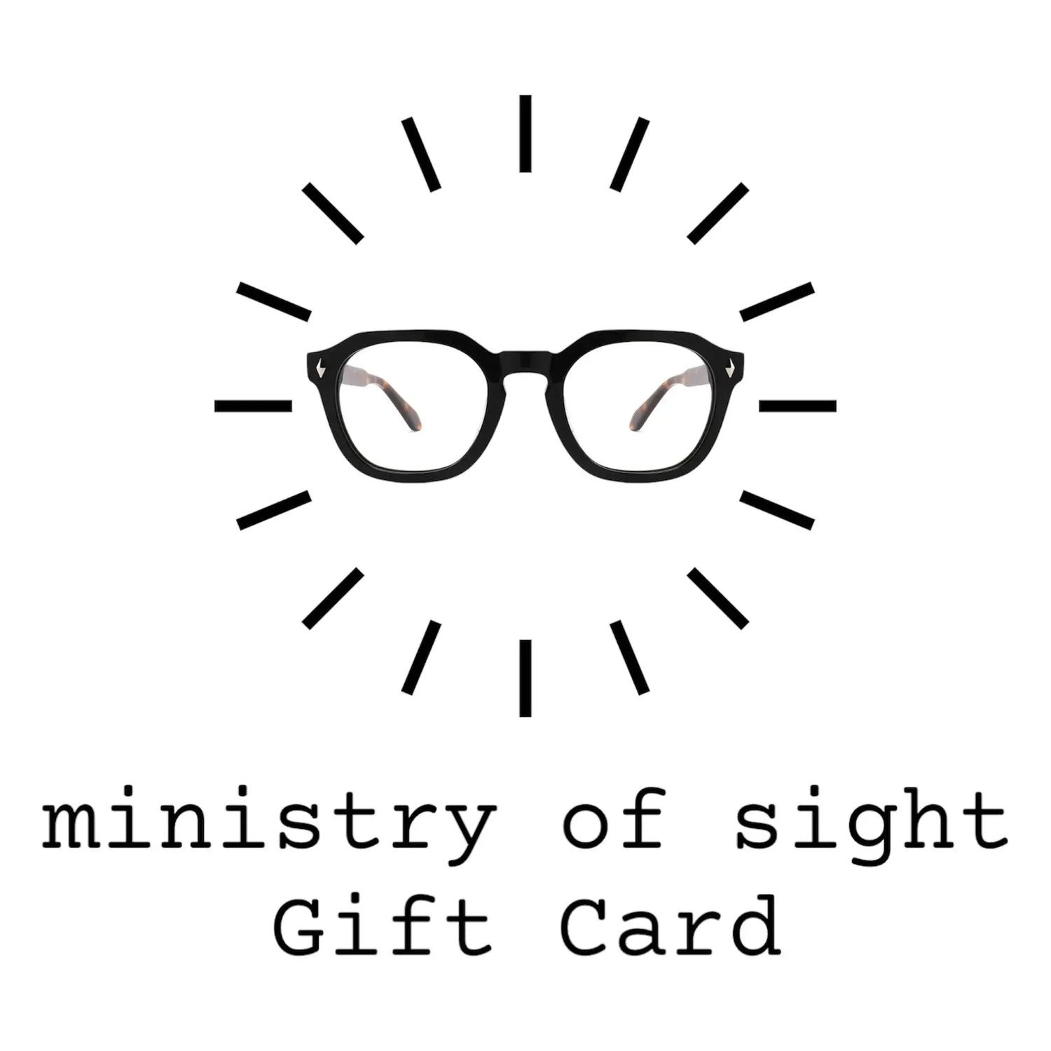 Gift Cards - ministry of sight
