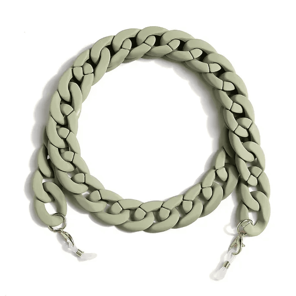 Acrylic glasses chain in green- Ministry of Sight