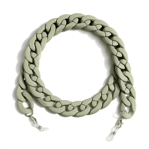 Lightweight glasses chain in green- Ministry of Sight