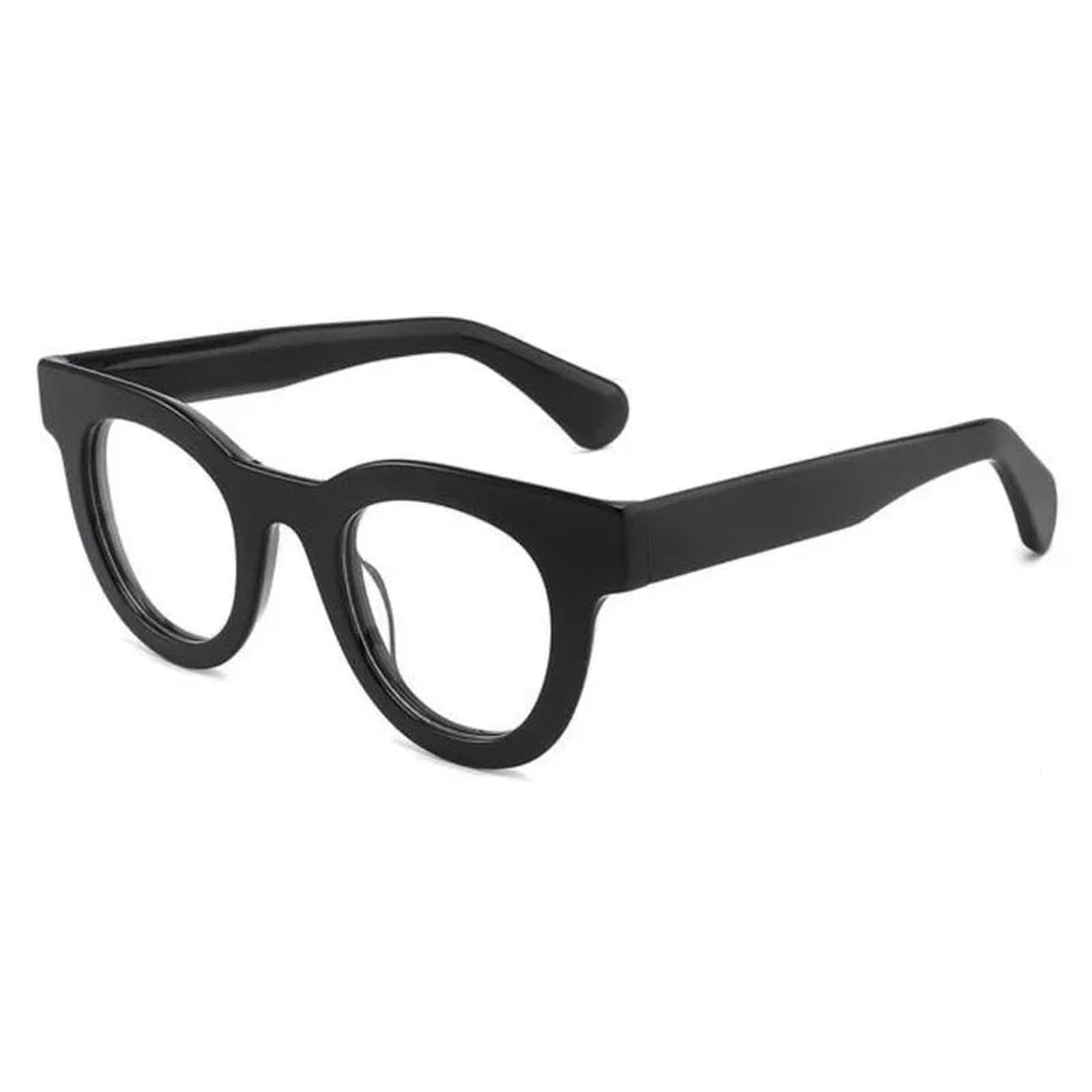 Les Lunettes - black round reading glasses - ministry of sight - readers