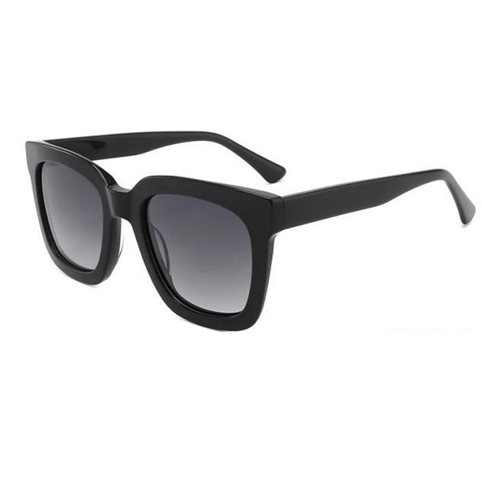 Sun Readers with progressive lenses with UV protection with black frame and gradient lenses - Ministry of Sight