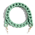 Ocean Green lightweight chunky chain accessory chain for glasses 