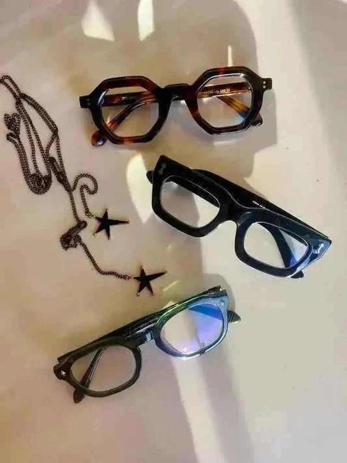 Reading glasses - green readers. black readers, green readers, cool reading glasses chain - ministry of sight - readers
