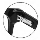 The Mod vintage style frame cool reading glasses online Australia in  black for men and women hinge