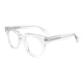 The Round - clear round frame flattering reading glasses for women over 60 - ministry of sight readers