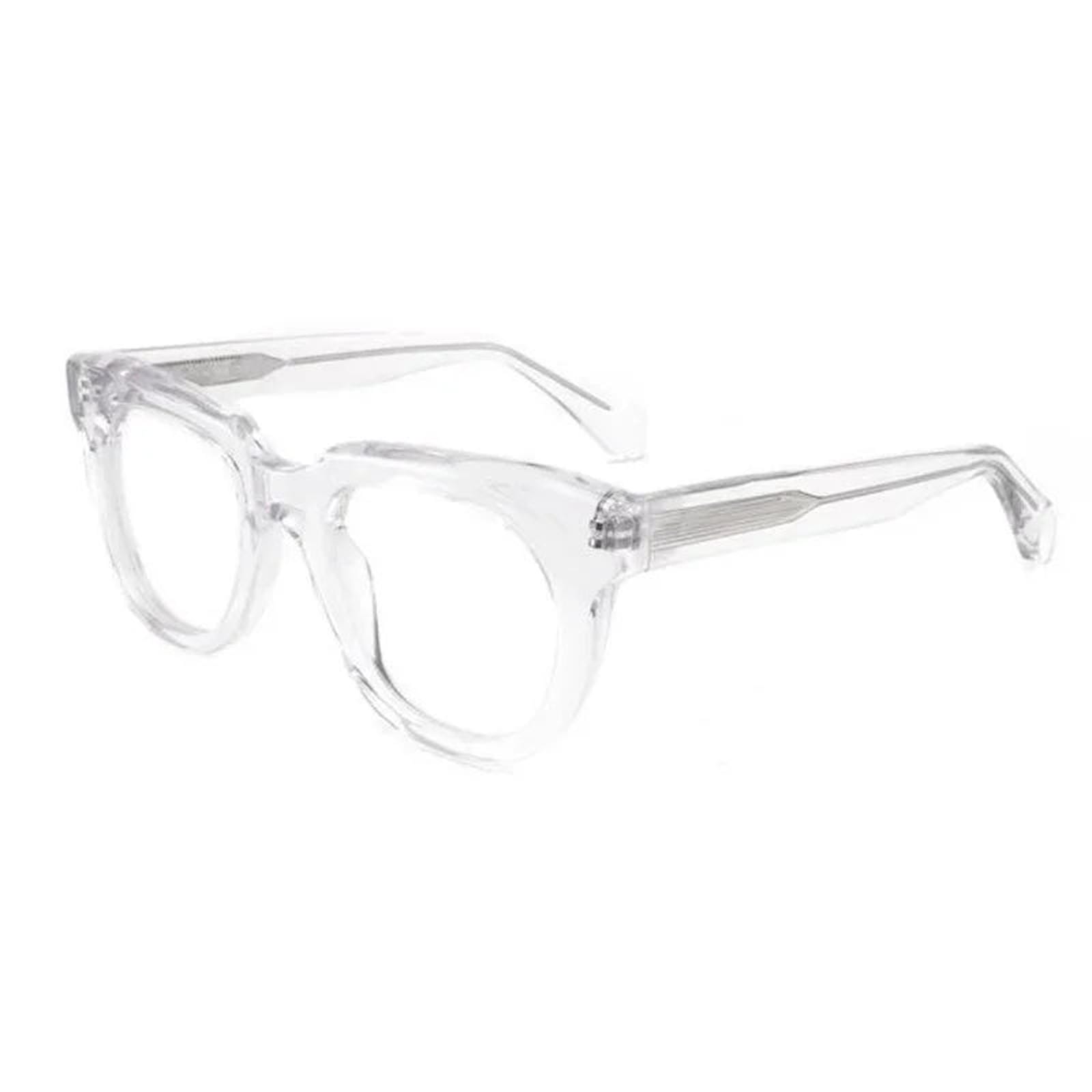 The Round - clear round frame flattering reading glasses for women over 60 - ministry of sight readers