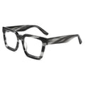 The Square reading glasses - ministry of sight - grey frame reading glasses