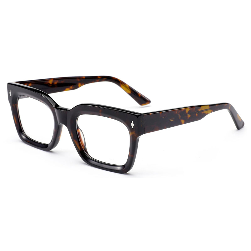 The Standards rectangle shaped frame cool reading glasses online Australia in tortoiseshell for men and women