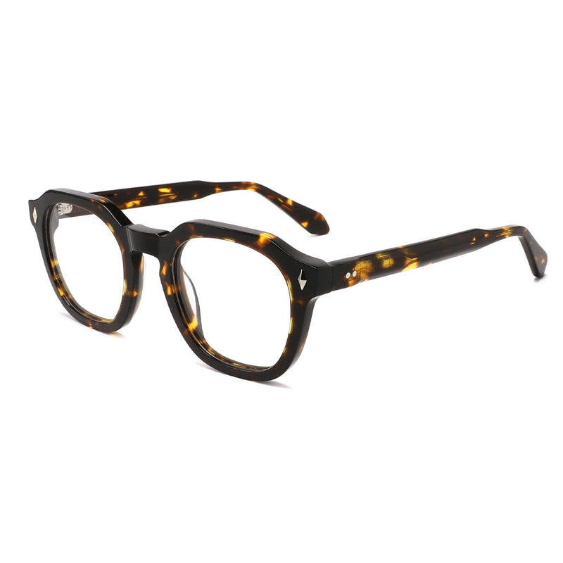 The Vintage round shaped with straight flat top frame cool reading glasses online Australia in tortoiseshell for men and women