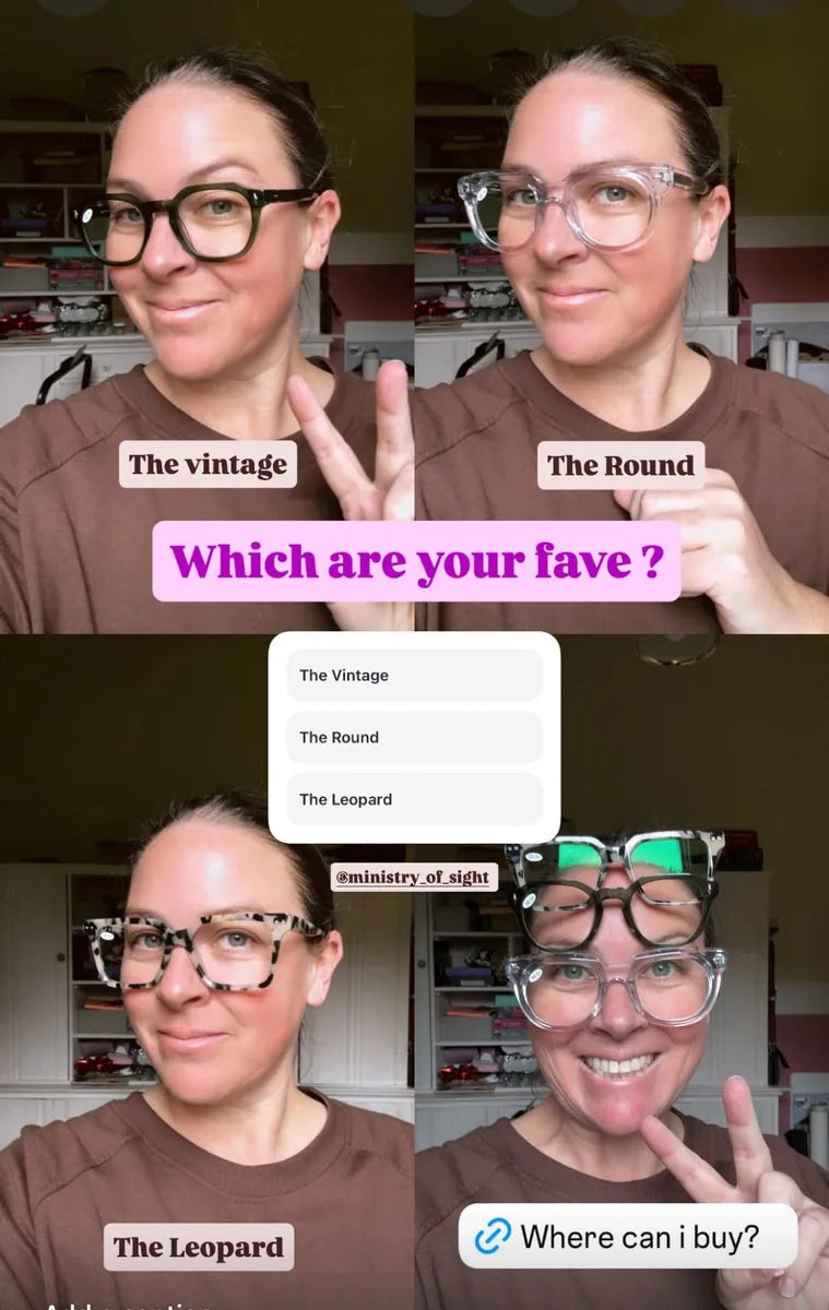Reading glasses for photographers